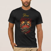 Free Hugs Boa Constrictor T-shirt (Voorkant)