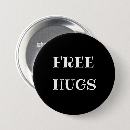 Free Hugs Button (Voorkant /achterkant)