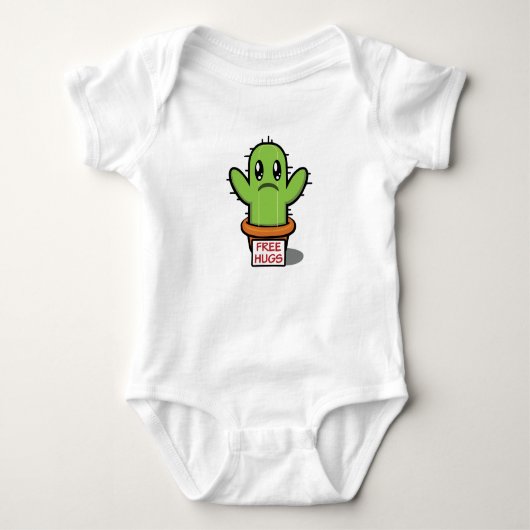 Free Hugs - Cactus Humor Funny Romper (Voorkant)