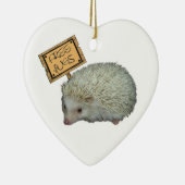 Free Hugs Hedegel Keramisch Ornament (Rechts)