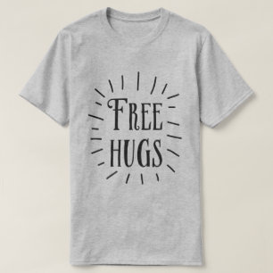 Free Hugs Mannen T-Shirt