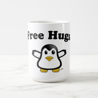 Free Hugs Penguin Coffee Mok
