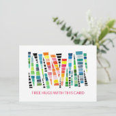 Free Hugs Penser à votre carte (Debout devant)