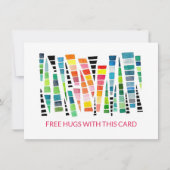 Free Hugs Penser à votre carte (Devant)