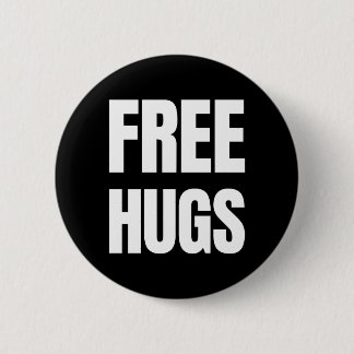 Free Hugs Standard, 2¼-inch ronde Button