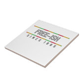 Free-ish Since 1865 Juneteenth Freedom Tegeltje (Zijkant)