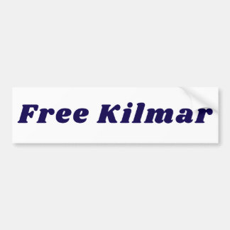 Free Kilmar Bumpersticker