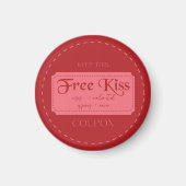 Free kiss magneet (Voorkant)