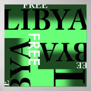 FREE LIBYA POSTER