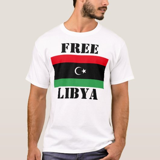 FREE LIBYA T-SHIRT (Voorkant)