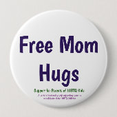 Free Ma Hugs Button (Voorkant)