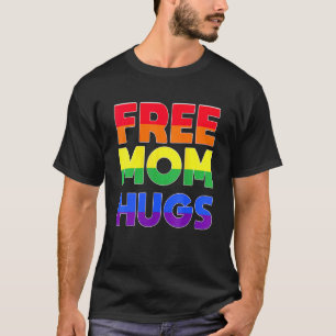 Free Ma Hugs Lgbt Pride T-shirt