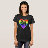 Free Ma Hugs Lgbt T-shirt (Voorkant volledig)