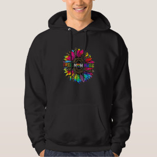 Free Ma Hugs Sunflower Leopard Rainbow Lgbt Gay P Hoodie