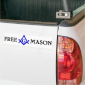 Free Mason Bumpersticker (Op Truck)
