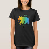 Free Mom Hugs bear LGBT pride social movement T-shirt (Voorkant)