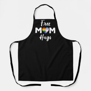 Free Mom Hugs II - Regenboog Gay Trans Pride Schort