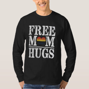 Free Mom Hugs LGBT Pride Parade Ally Familie Match T-shirt