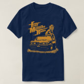 Free Mustache Rides Classic TShirt (Design devant)