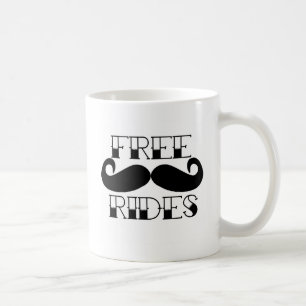 Free Mustache Rides Koffiemok