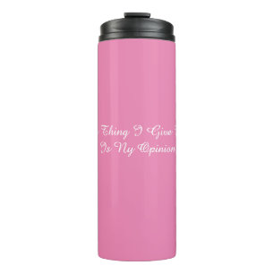 Free Opinion Thermal Tumbler Thermosbeker