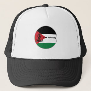 FREE Palestine Arabische tekst Trucker Pet