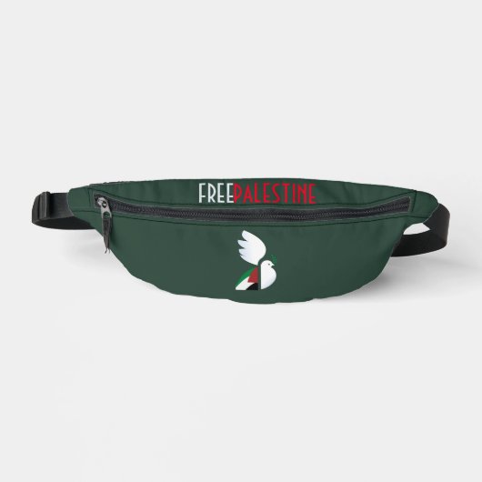 Free Palestine Fanny Pack - Déclaration politique (Recto)