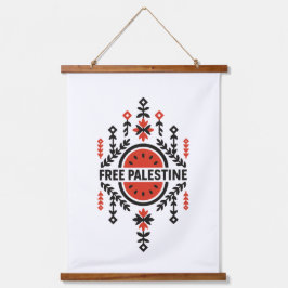 Free Palestine Hangend Wandkleed