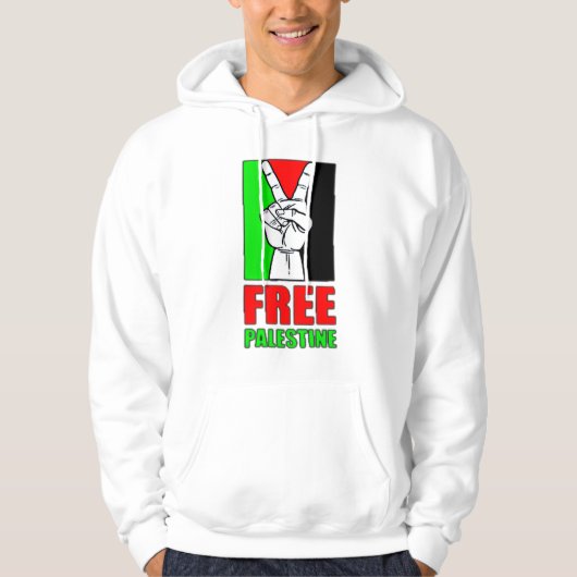 Free Palestine Hoodie (Voorkant)