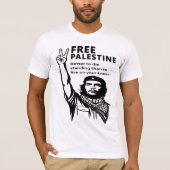 FREE PALESTINE T-SHIRT (Voorkant)