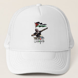 Free Palestine Trucker Hoed Pet
