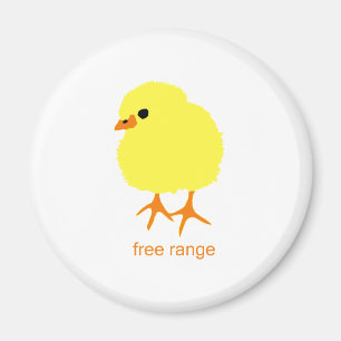 Free Range Chick Magneet