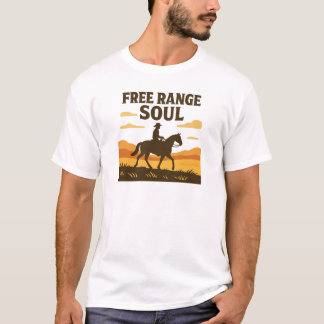 Free Range Soul Sunset Cowboy Graphic T-shirt