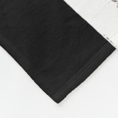 Free-riding - Snowboarder Fleece Blanket Deken (Hoek)