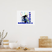 Free Runing Parkour Hardcore Poster (Keuken)