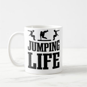 Free Runner Springend Leven Free Running Parkour Koffiemok