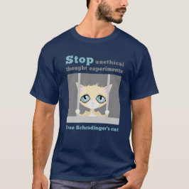 Free Schrodinger's Cat T-shirt