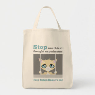 Free Schrodinger's Cat Tote Bag