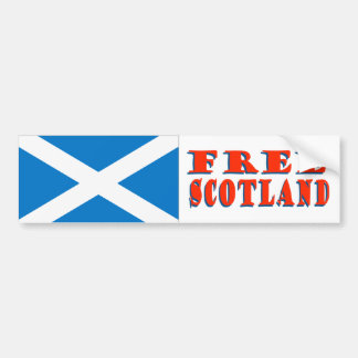 Free Scotland Bumpersticker
