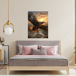 Free Spirit Eagle Foto Afdruk