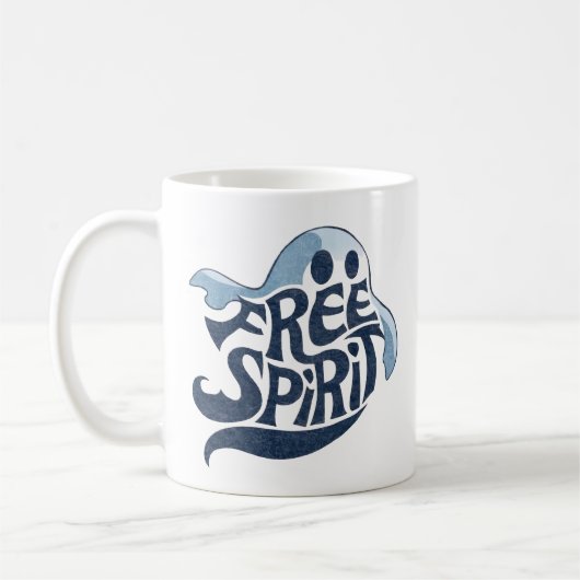 Free Spirit Ghost Koffiemok (Links)