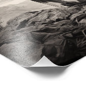 Free Spirit Lion Zwart-wit Foto Afdruk (Hoek)