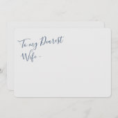 Free Spirit Modern Note Kaart Notitiekaartje (Voorkant / Achterkant)