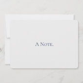 Free Spirit Modern Note Kaart Notitiekaartje (Achterkant)