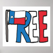 Free Texas Texit Poster (Voorkant)