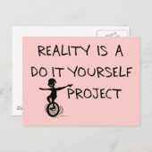 Free Thinker Briefkaart (Voorkant / Achterkant)