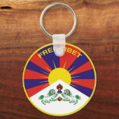 Free Tibet Sleutelhanger (Voorkant)