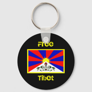 Free Tibet Sleutelhanger