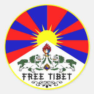 Free Tibet Sticker