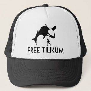 Free Tilikum Save the Orca Killer Whale Trucker Pet